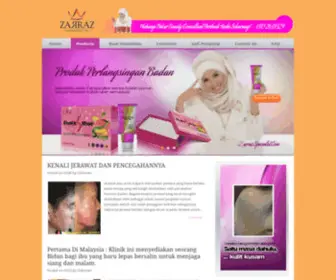 Zarrazspecialist.com(Zarraz Paramedical) Screenshot