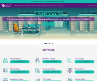 Zarvanhost.com(Our host solution) Screenshot