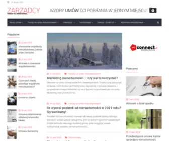 Zarzadcy.com.pl(Zarządzanie) Screenshot