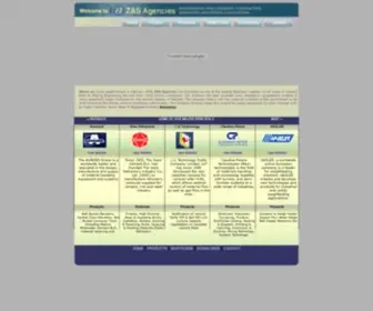 Zasagencies.com(ZAS Agencies) Screenshot