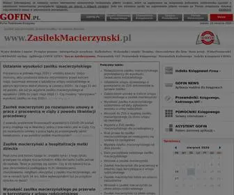 Zasilekmacierzynski.pl(Zasiłek macierzyński) Screenshot