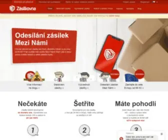 Zasilkovna.cz(Odesílání) Screenshot