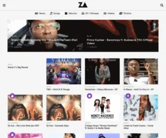 Zasound.net(News, Music, Lyrics & More) Screenshot