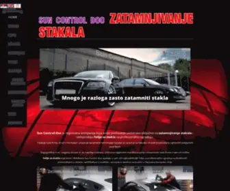 Zatamnjivanjestakala.com(Sun Control doo) Screenshot