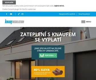 Zatepleniknauf.cz(Zateplov) Screenshot