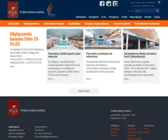 Zatokasportu.lodz.pl(Strona główna) Screenshot