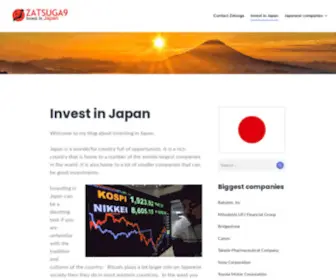 Zatsuga9.net(Invest in Japan) Screenshot