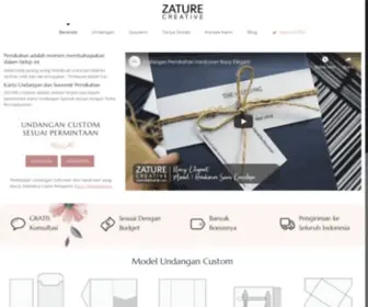 Zature.com(ZATURE Creative) Screenshot