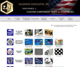 Zauderer.com(Zauderer Associates) Screenshot