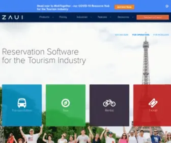 Zaui.com(Zaui's reservation management system) Screenshot