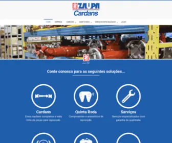 Zaupacardans.com.br(Zaupa Cardans) Screenshot