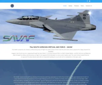 Zavaf.org(South African Virtual Air Force) Screenshot