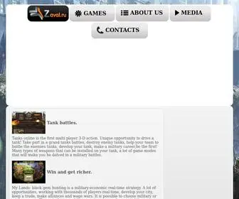 Zaval.ru(Best Online Games by) Screenshot