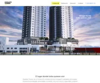 Zavaletatowers.com(Zavaleta Towers) Screenshot