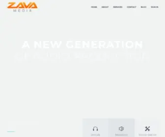 Zavamedia.com(Zava Media) Screenshot