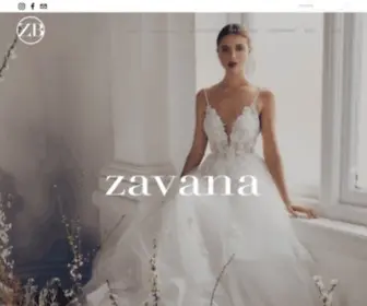 Zavanabridal.com(Zavana Bridal) Screenshot