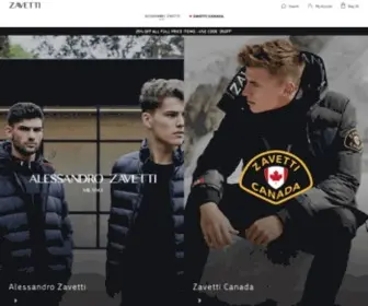 Zavetti.com(Alessandro Zavetti & Zavetti Canada) Screenshot