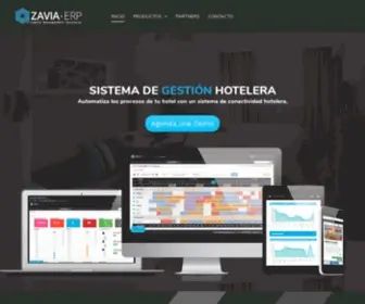 Zaviaerp.com(¿Por) Screenshot