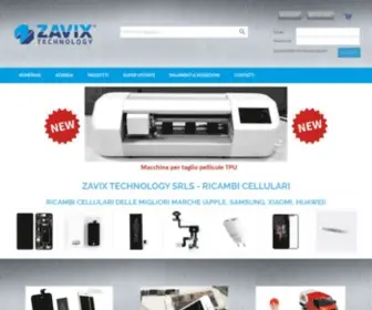 Zavixtech.com(Ricambi cellulari) Screenshot
