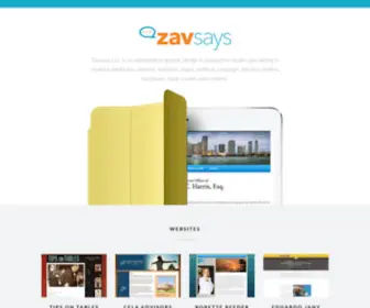 Zavsays.com(Zavsays LLC) Screenshot