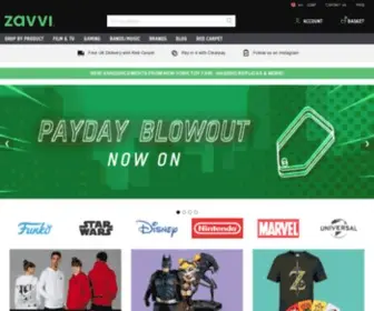 Zavvi.com(Zavvi UK) Screenshot