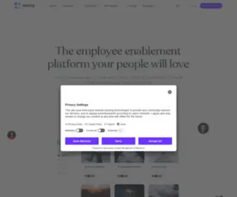 Zavvy.io(The Employee Enablement Platform) Screenshot