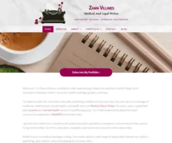 Zawnvillines.com(Zawn Villines) Screenshot