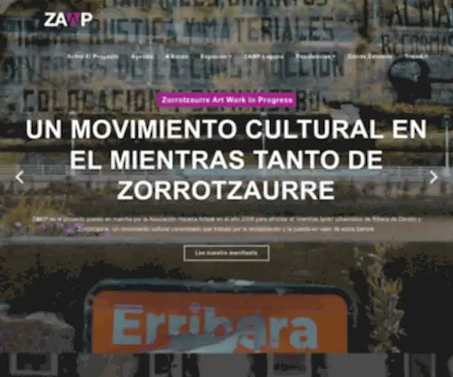 Zawp.org(Zorrozaurre Art Work In Progress) Screenshot