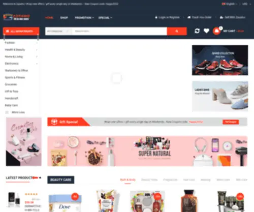 Zayaho.com(Online shopping in usa) Screenshot