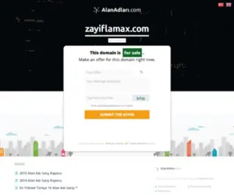 Zayiflamax.com(Zayıflama) Screenshot