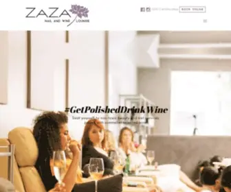 Zazaspa.com(Top Luxury Nail Salon in SF) Screenshot