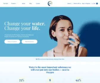 Zazenalkalinewater.com.au(Zazen Alkaline Water) Screenshot