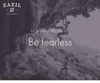 Zazilmediagroup.com(Grithaus Agency) Screenshot