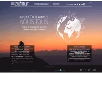 Zazimut.org(Site officiel) Screenshot