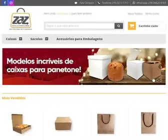 Zazsacolas.com.br(ZAZ Sacolas e Embalagens) Screenshot