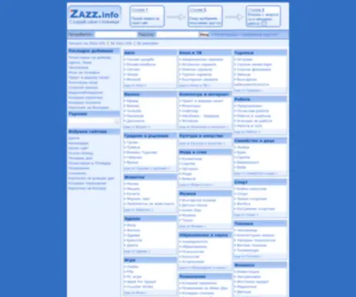 Zazz.info(Страници) Screenshot