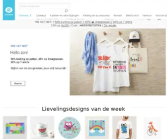 Zazzle.nl(Personaliseer producten) Screenshot