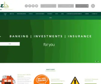 ZB.co.zw(ZB Financial Holdings) Screenshot