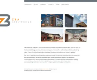 Zbaarchitecture.com(ZBA Architecture) Screenshot