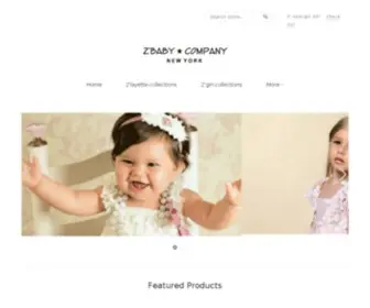 Zbabycompany.com(Create an Ecommerce Website and Sell Online) Screenshot