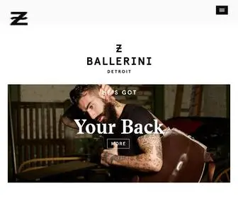 Zballerini.com(Z Ballerini Detroit) Screenshot