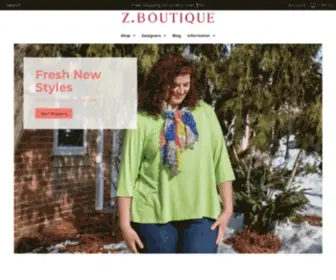 Zbellaboutique.com(Z Boutique) Screenshot