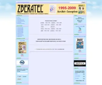 Zberatel.eu(Zberatel) Screenshot