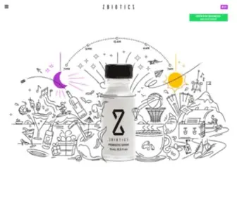 Zbiotics.com(The World's First Genetically Engineered Probiotic) Screenshot