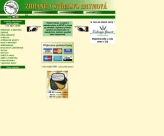 Zbranebrymova.com(Zbraně) Screenshot