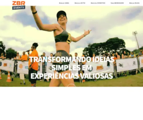ZBRclama.com.br(ZBR Events) Screenshot