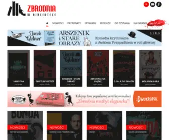 Zbrodniawbibliotece.pl(Zbrodnia w Bibliotece) Screenshot