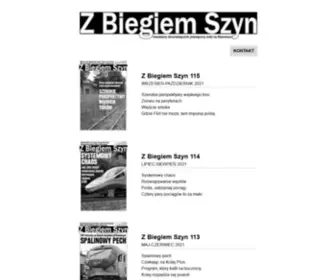 ZBS.net.pl(Z biegiem szyn) Screenshot