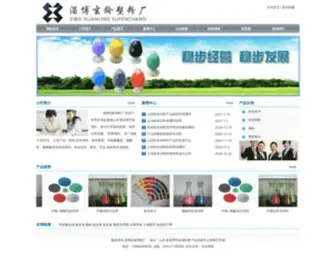 ZBXLC.com(淄博玄龄塑粉厂) Screenshot