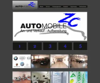 ZC-Automobile.de(ZC-Automobile Bremen/ An) Screenshot